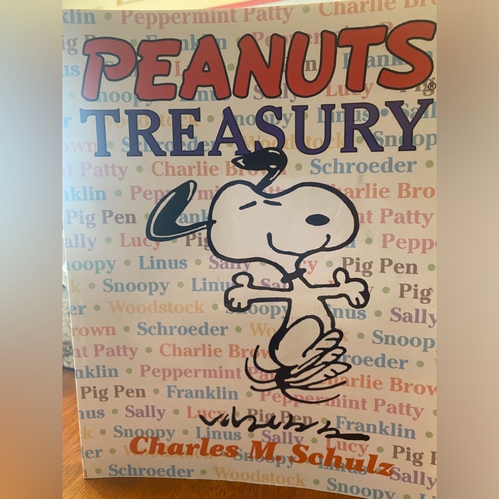 Peanuts Treasury Book by Charles M. Schulz